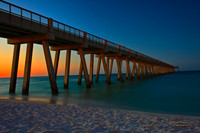 Sunrise Navarre Beach Pier