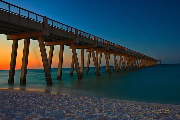 Sunrise Navarre Beach Pier