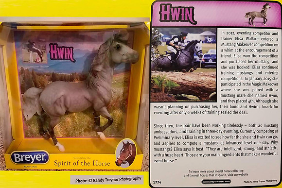 My images were used on the Breyer Horse Model Box