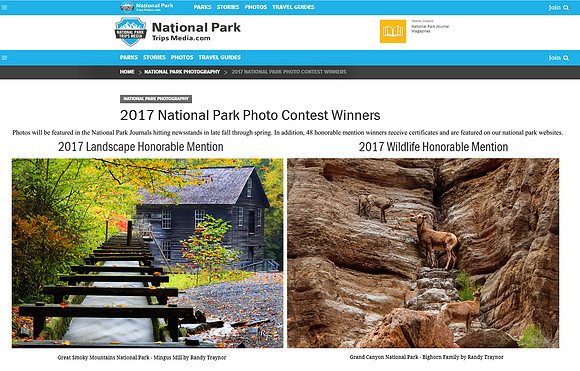 2017 - National Parks Contest