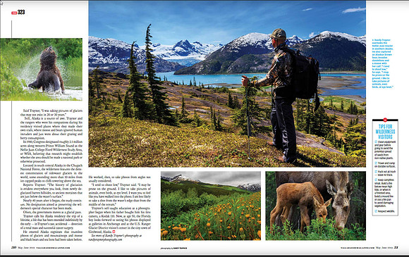 Tallahassee Magazine - Feature story on my Alaska AIR May/June 2019